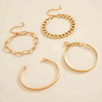 Wendeline | Gold Bracelet Set