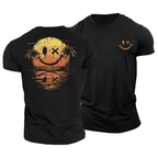 Philip | Casual Summer Smiley Beach T-Shirt