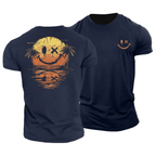 Philip | Casual Summer Smiley Beach T-Shirt