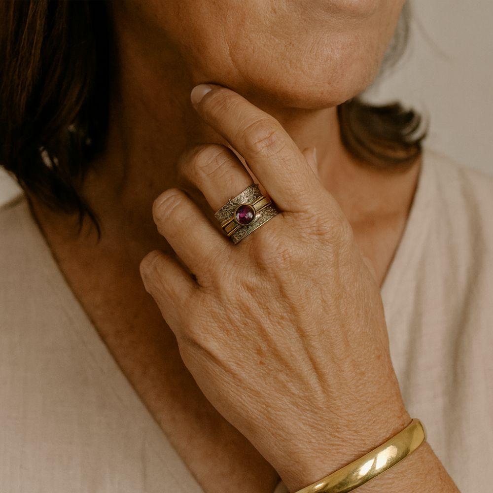 Zenna | Crystal Meditation Ring
