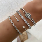 Rhiannon | Gold Bracelet Set