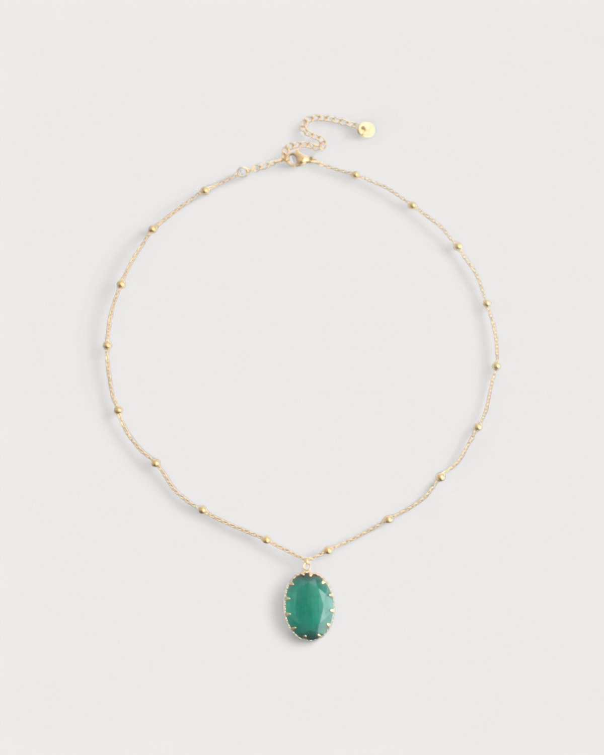 Necklace | Natural Stone | Stainless Steel