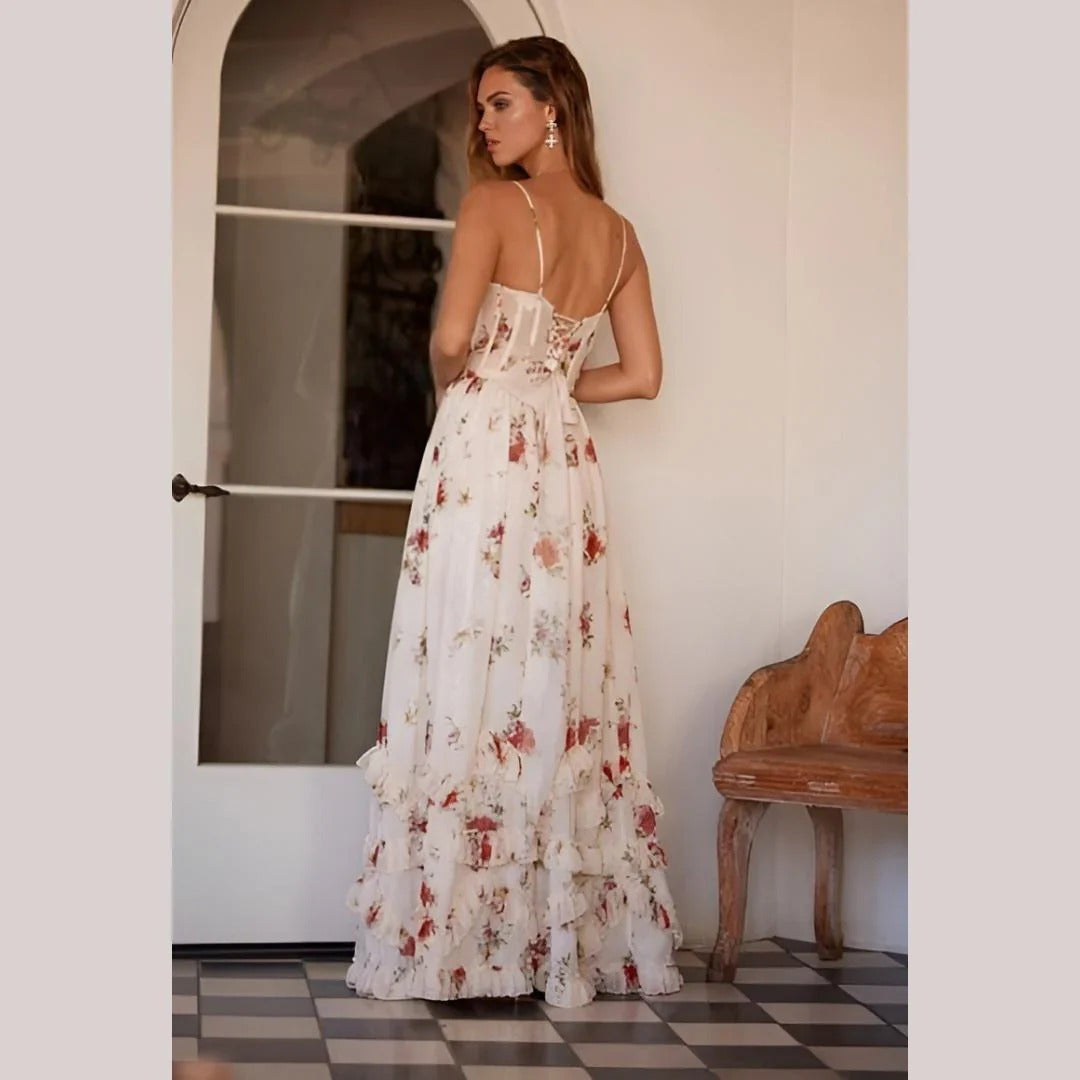 Sonya | Timeless Sleeveless Slit Midi Dress