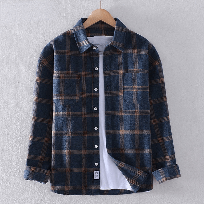 Archie | Classic Checkered Button-Down Shirt