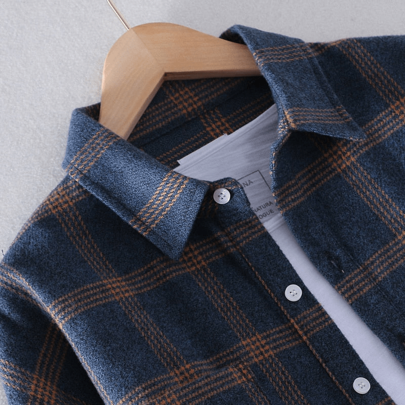 Archie | Classic Checkered Button-Down Shirt