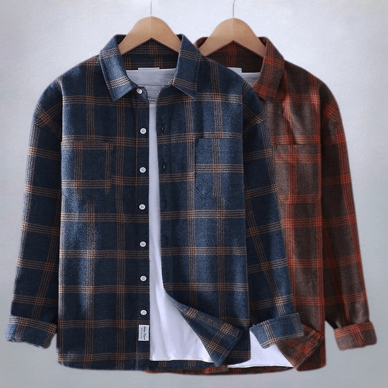 Archie | Classic Checkered Button-Down Shirt