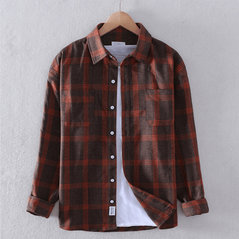 Archie | Classic Checkered Button-Down Shirt